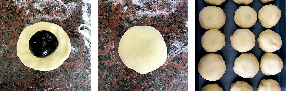 slivkové gule