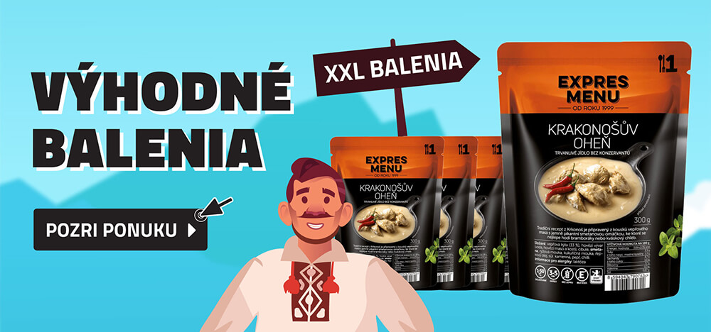 Hotové jedlá vo výhodných XXL baleniach