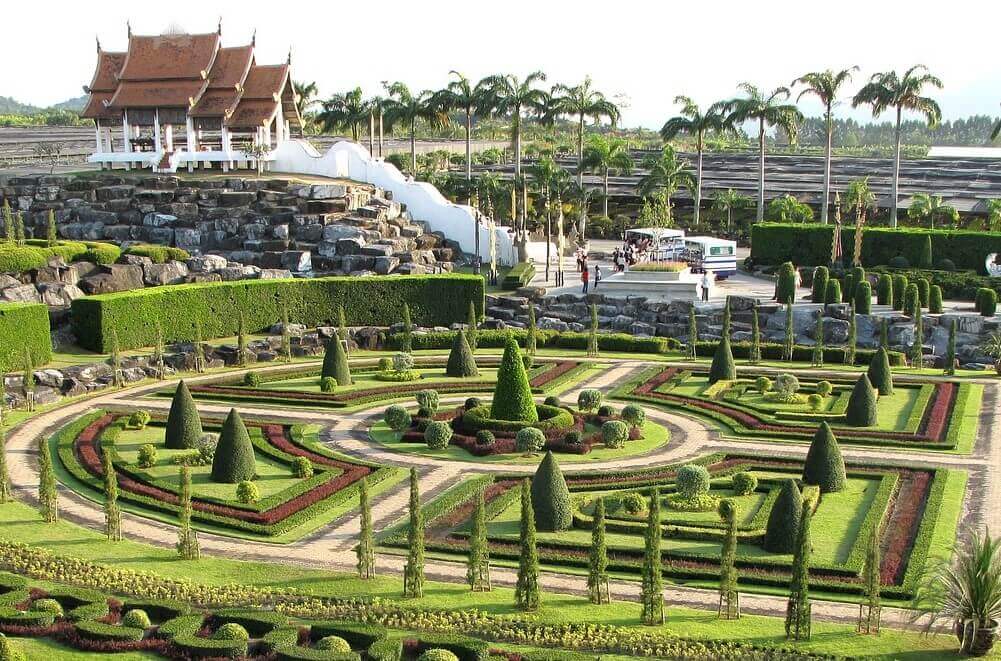 botanická záhrada Nong Nooch